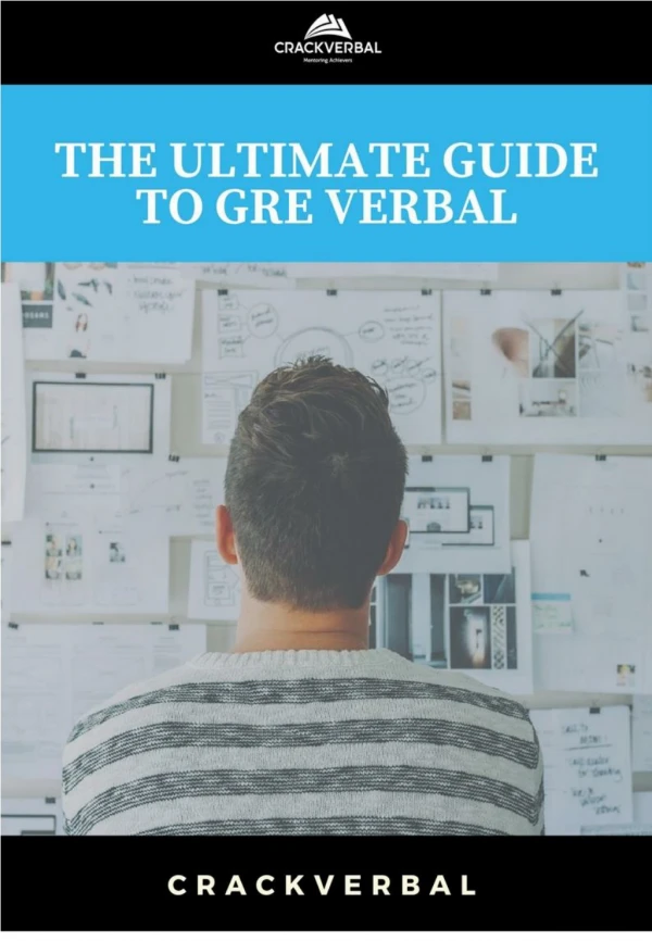 The Ultimate Guide To Prepare For GRE Verbal Section-CrackVerbal