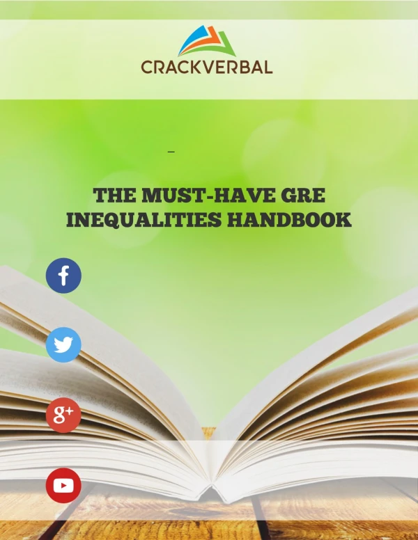 The Ultimate Guide of Gre Inequalities-CrackVerbal