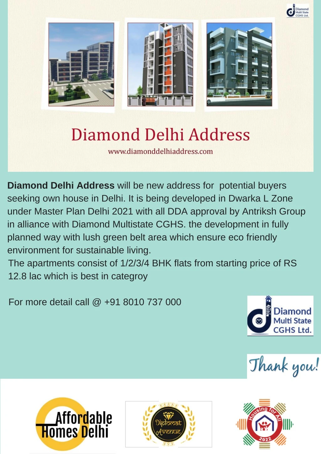 diamond delhi address will be new address