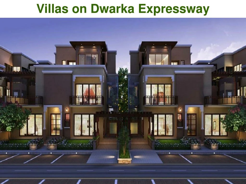 villas on dwarka expressway