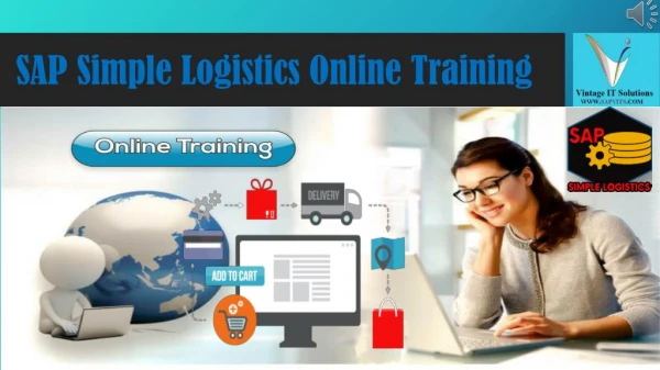 sap simple logistics online training