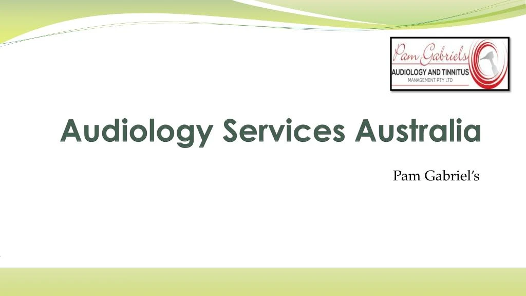 audiology services australia