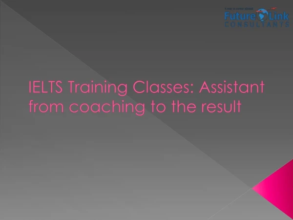 IELTS Training Classes