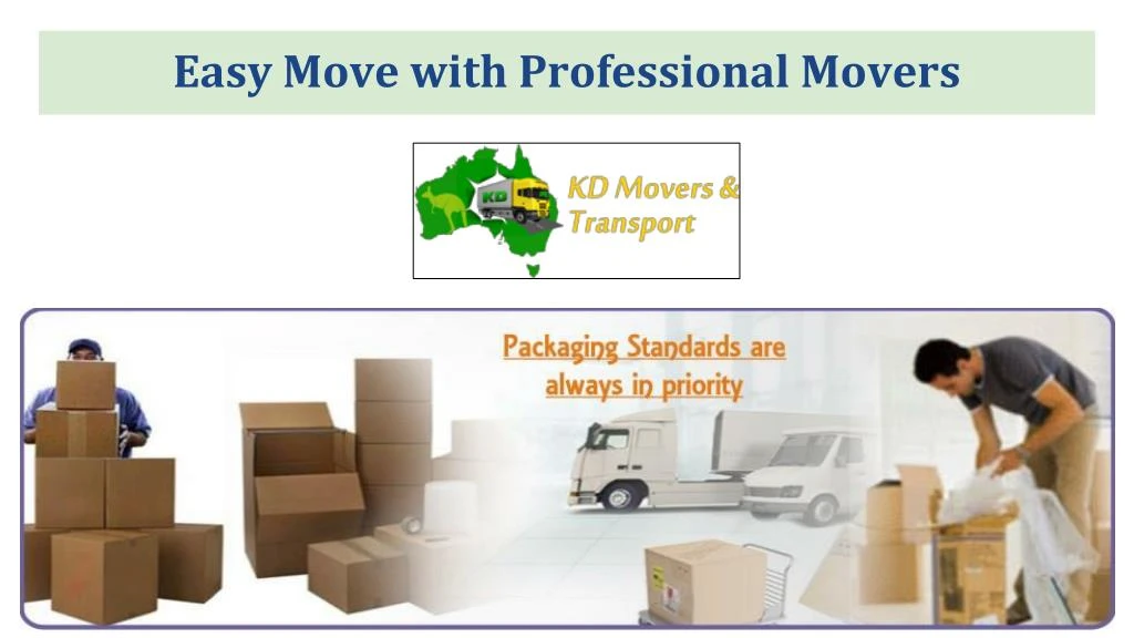 easy move with professional movers
