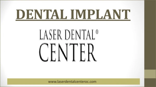Growing Demand Of Dental Implant These Days