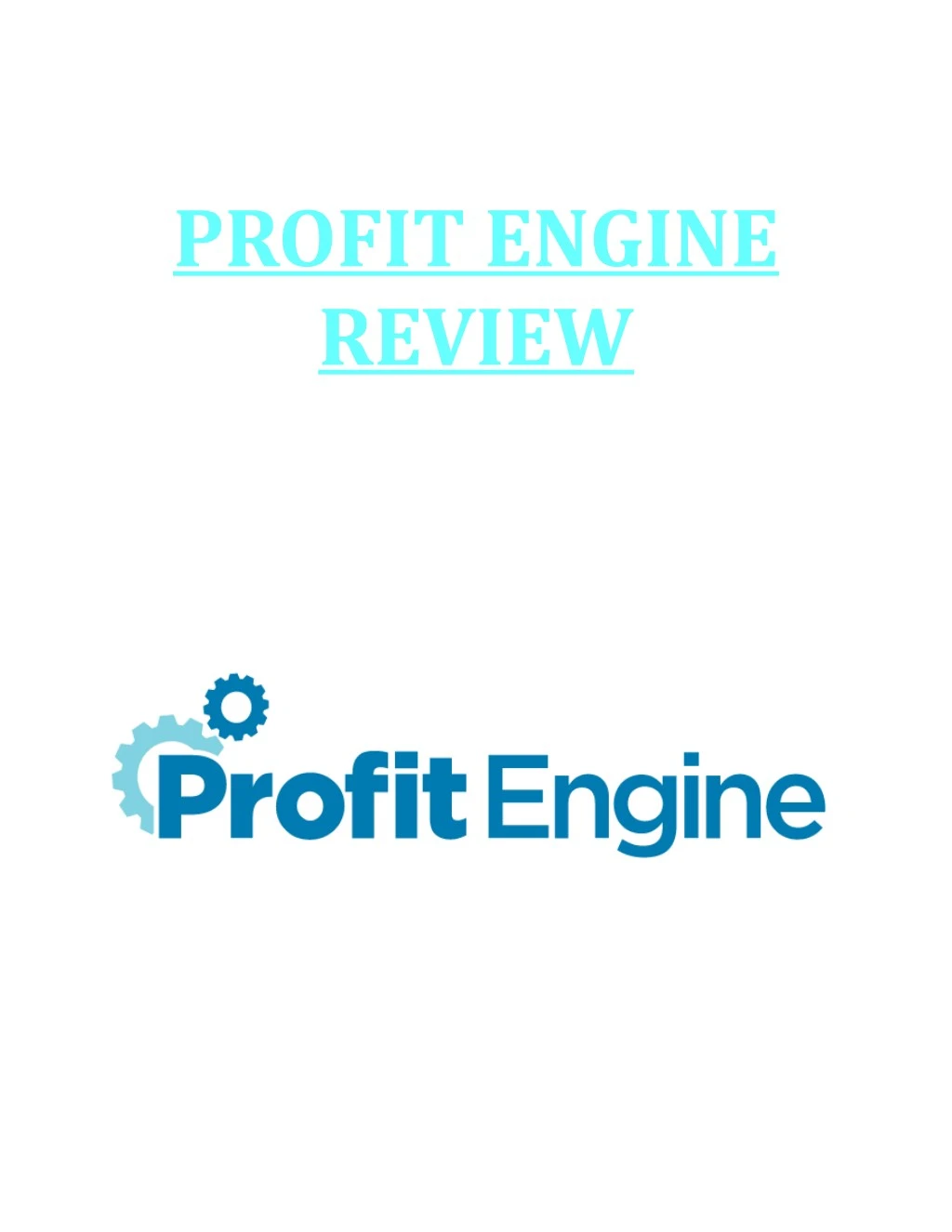 profit engine review