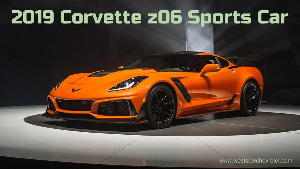 2019 corvette z06 sports car