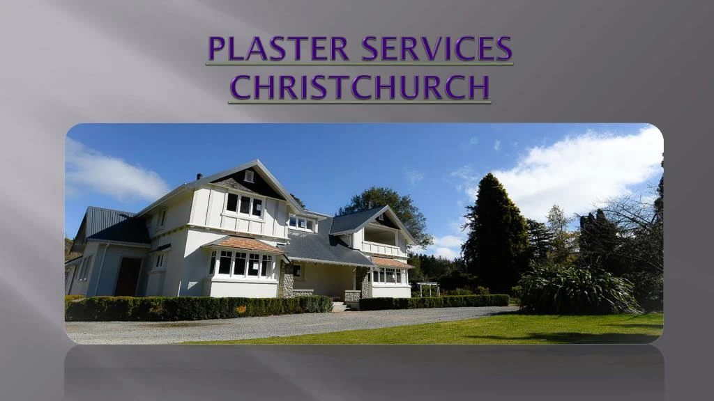 plaster services christchurch