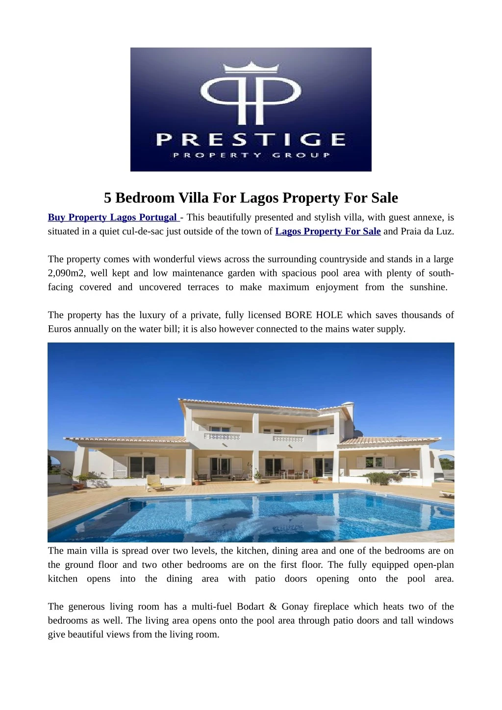 5 bedroom villa for lagos property for sale