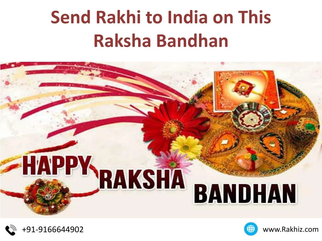 send rakhi to india on this raksha bandhan