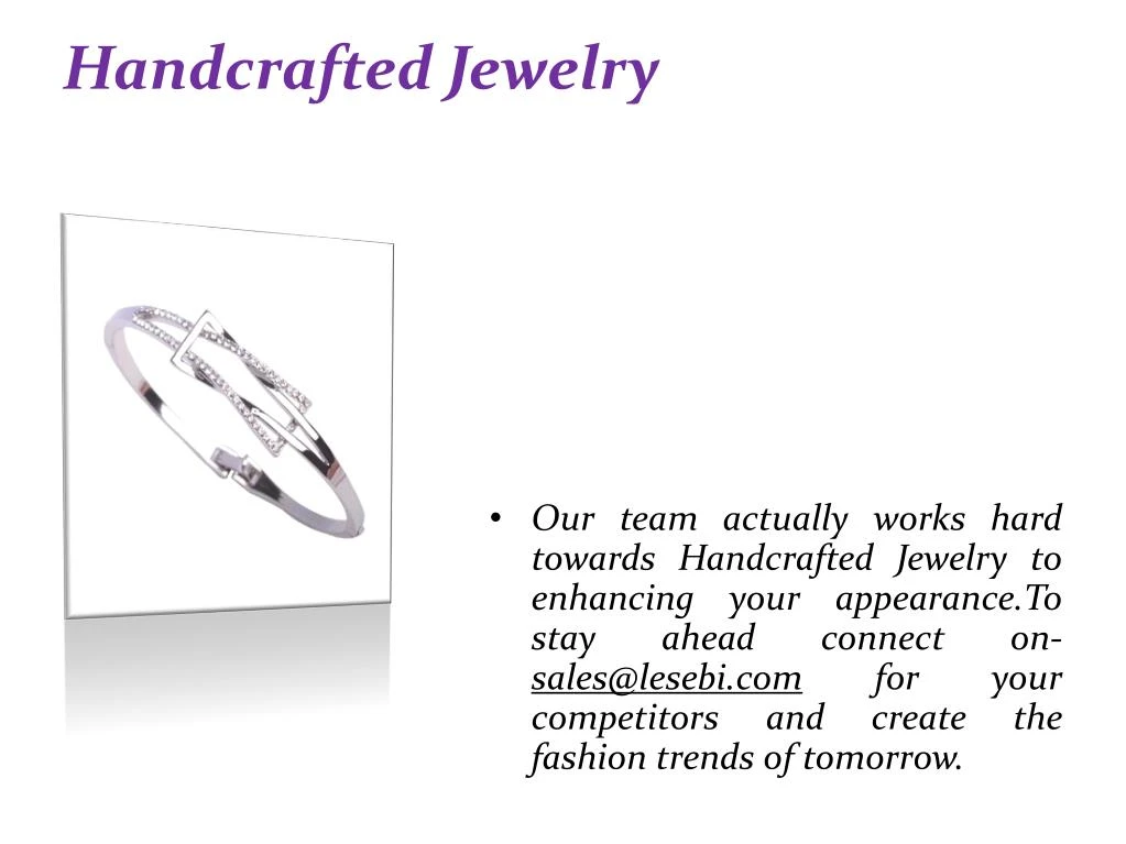handcrafted jewelry