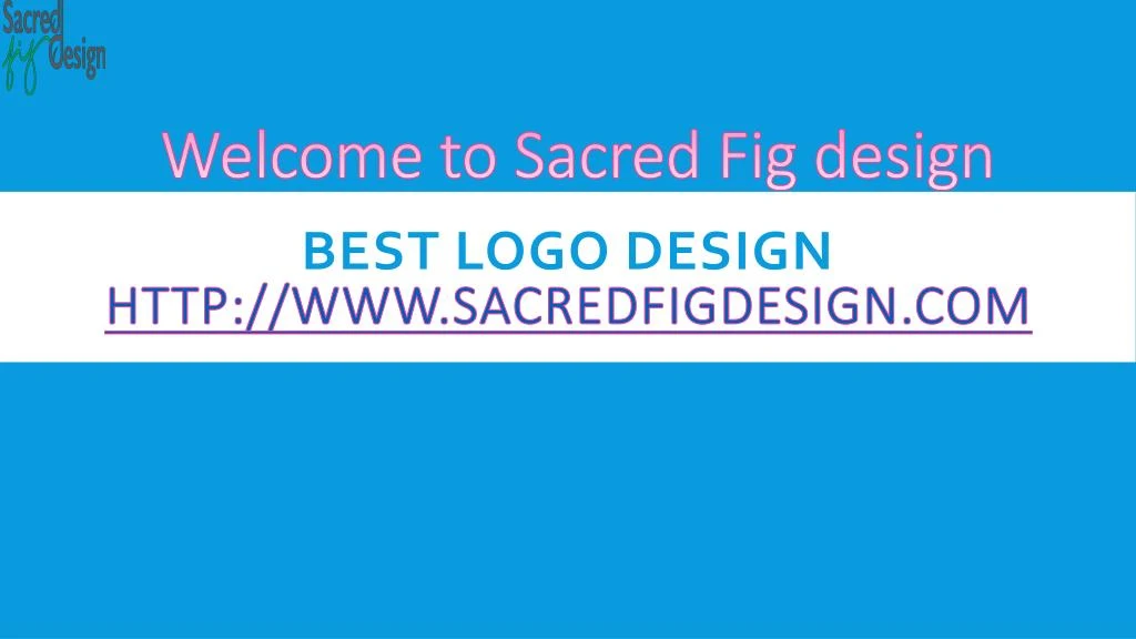 best logo design http www sacredfigdesign com