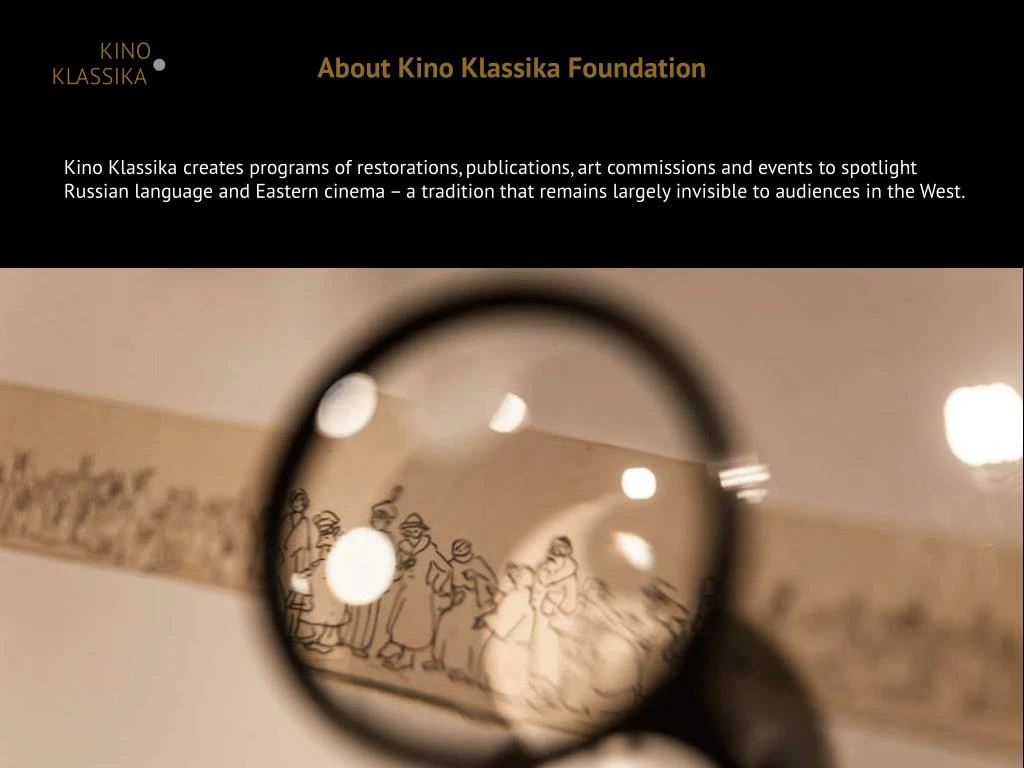 about kino klassika foundation