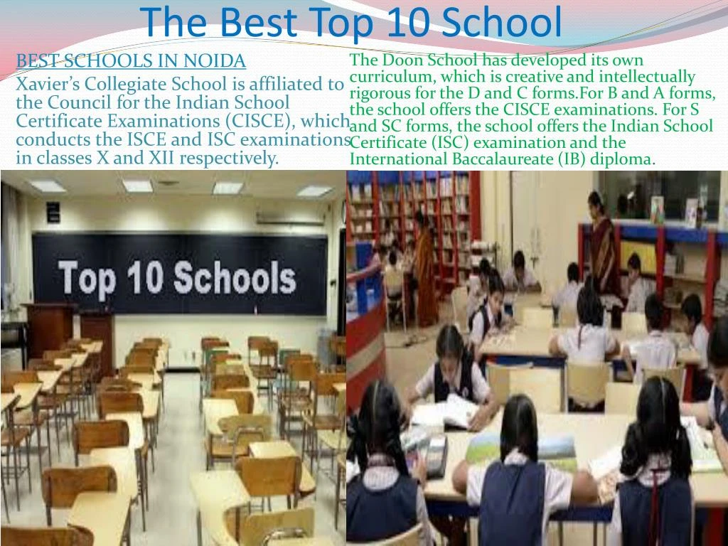 the best top 10 school