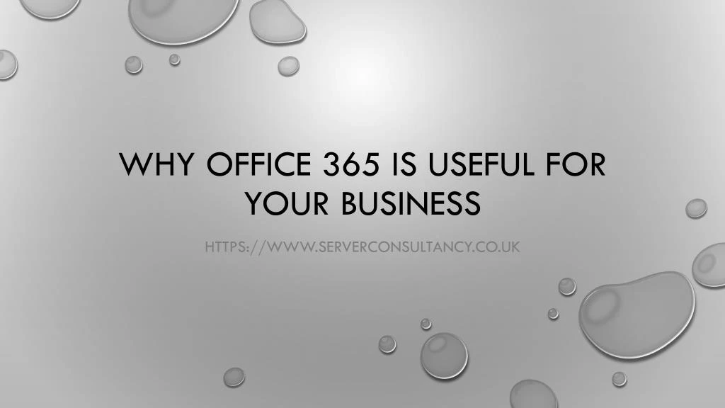 why office 365 is useful for your business