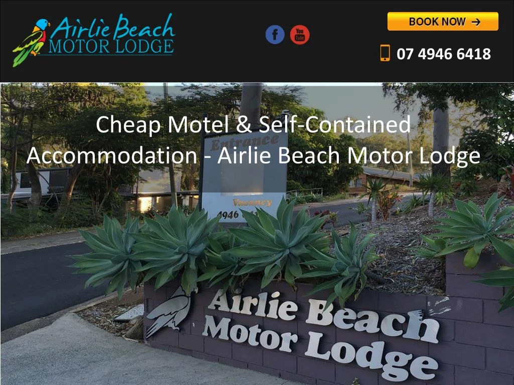 cheap motel self contained accommodation airlie beach motor lodge