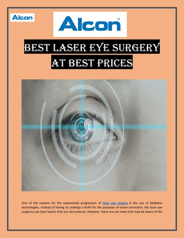 Get More Information about Laser Eye Surgery with Contoura Vision India