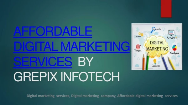 Affordable Digital Marketing Services Company
