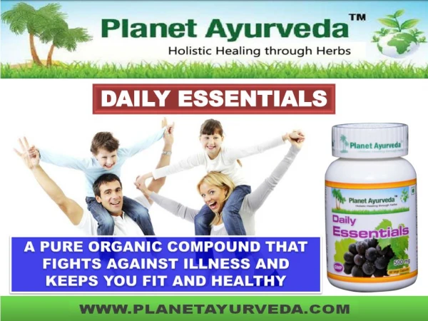 Daily Essential Natural Health Supplement | Anti Oxidant Natural Supplement