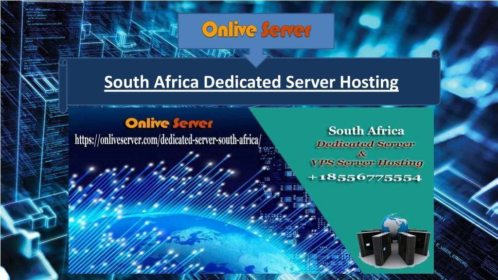 south africa dedicated server hosting