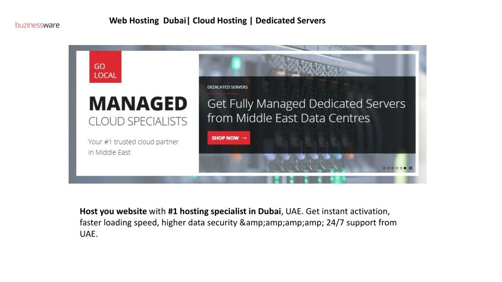 web hosting dubai cloud hosting dedicated servers