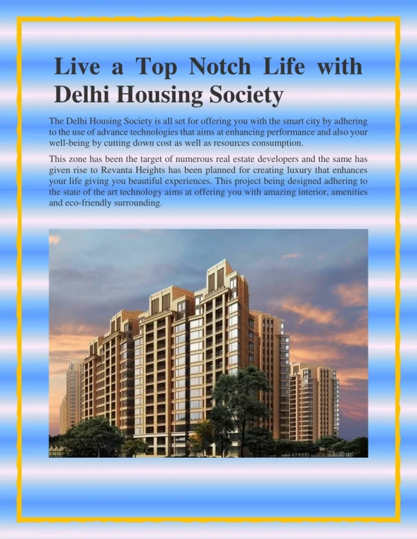 Delhi housing schemes