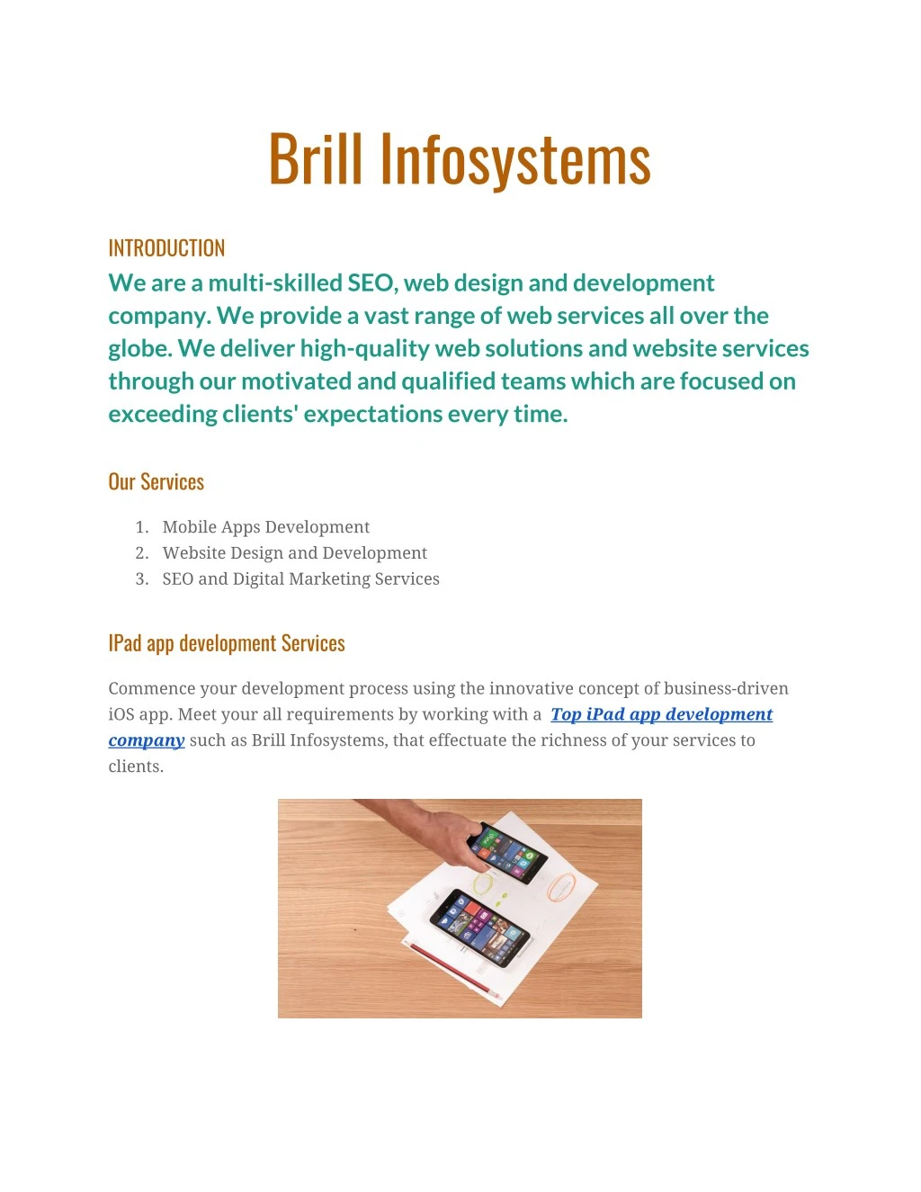 brill infosystems