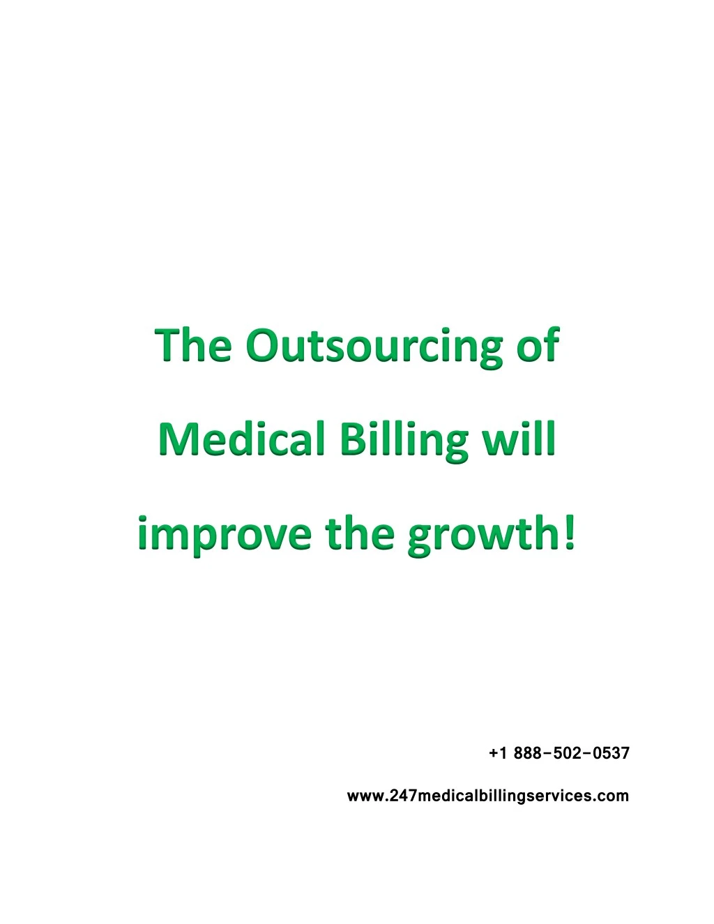 the outsourcing of