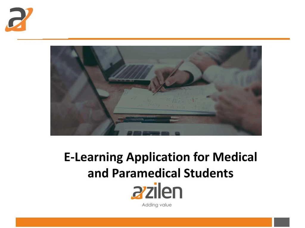 e learning application for medical