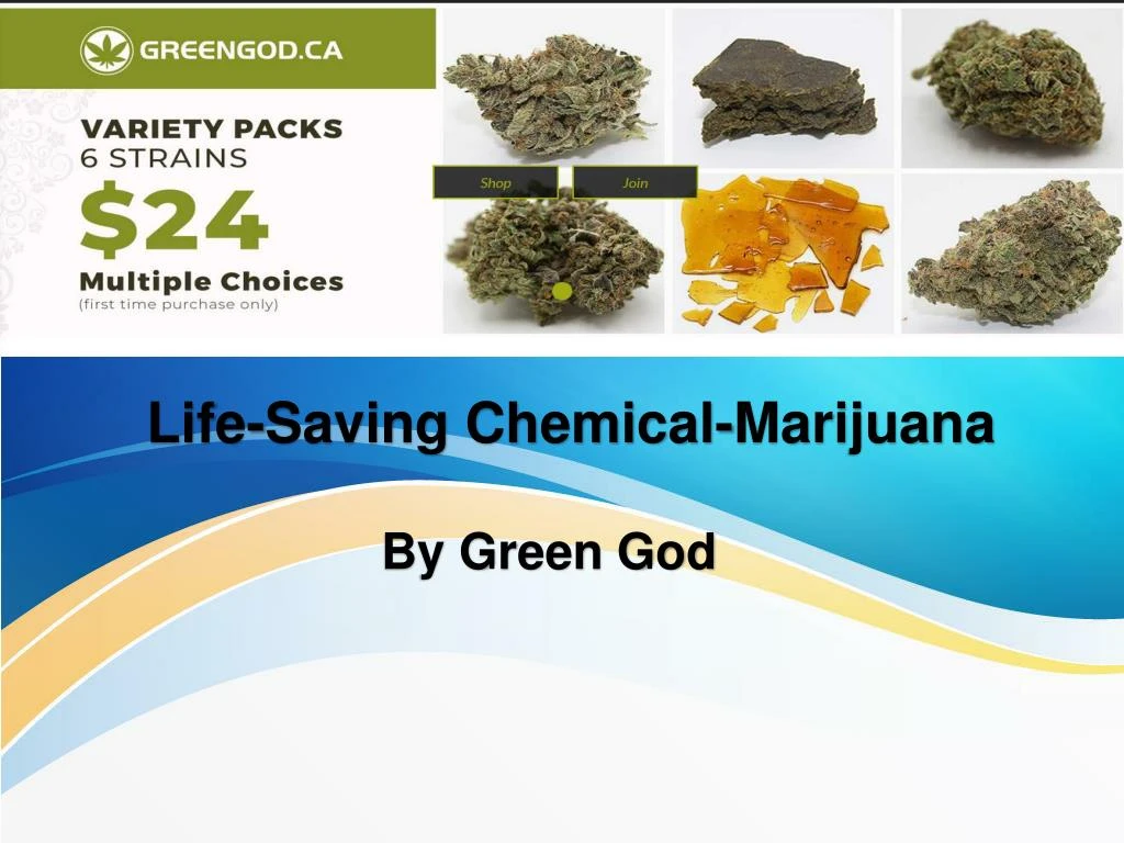 life saving chemical marijuana