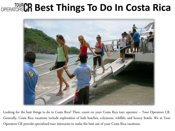 Best Things To Do In Costa Rica