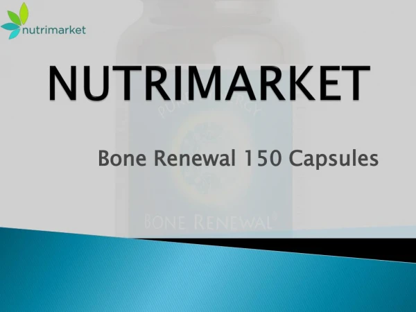 Bone Renewal 150 Capsules