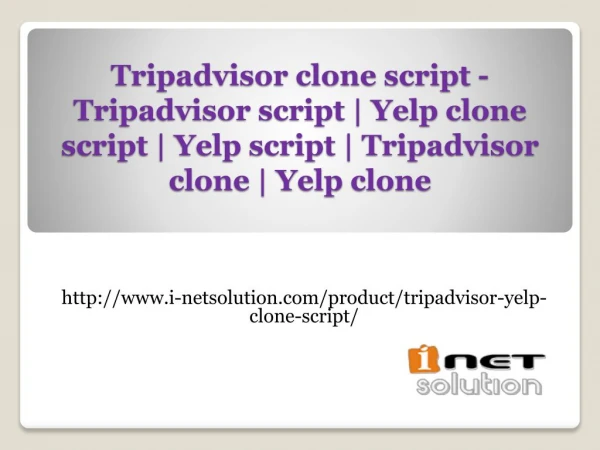 Tripadvisor clone script - Tripadvisor script | Yelp clone script