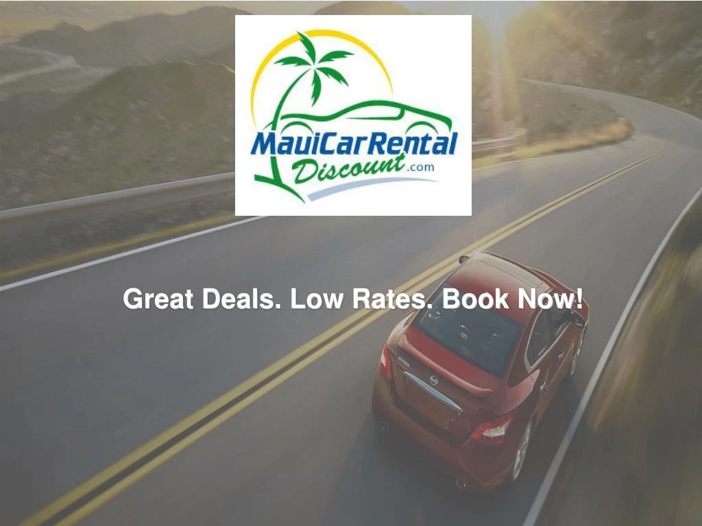 great deals low rates book now