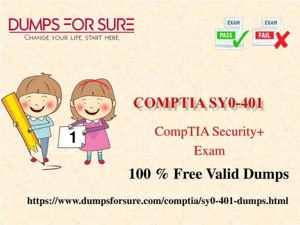 The latest CompTIA SY0-401 exam study guide and free dumps
