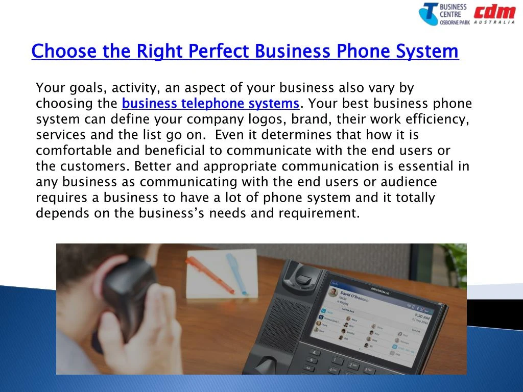 choose the right perfect business phone system