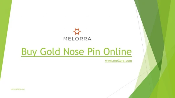 Buy Nose Pin Online