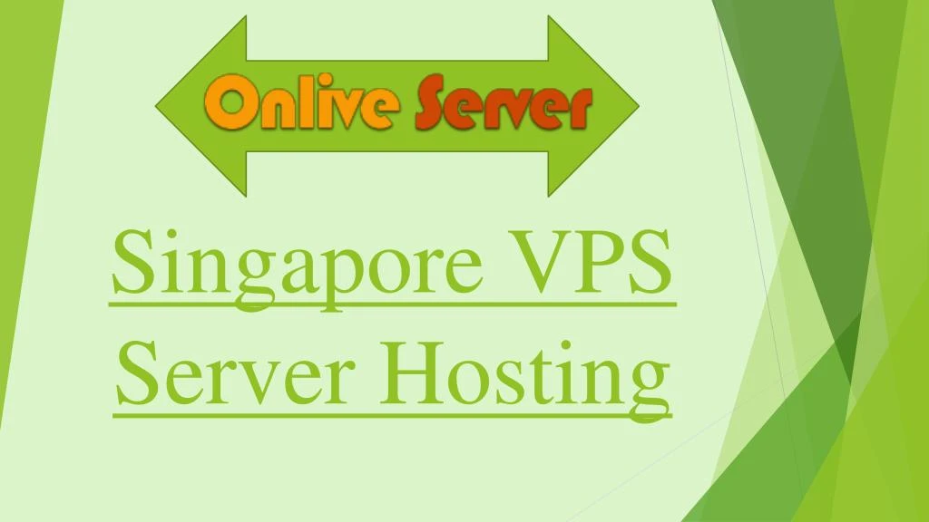 singapore vps server hosting