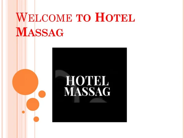 Hotel Massages In Madrid | Swedish Massage | Hotel Massag