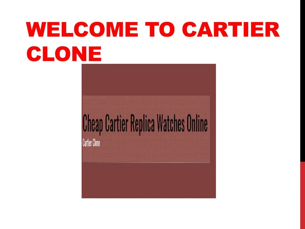 welcome to cartier clone