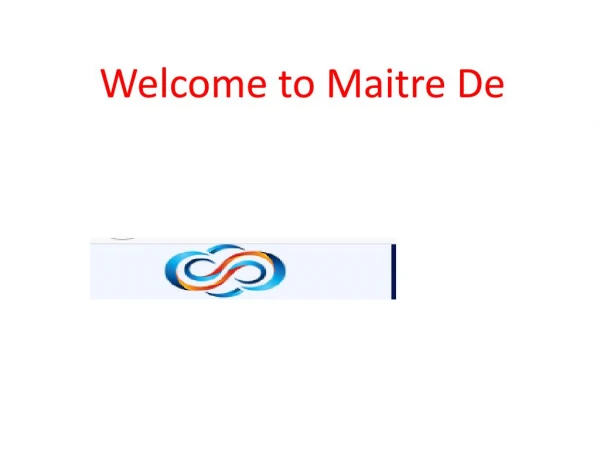 Online Table Booking System | Dimmi | Resdiary| Maitre De