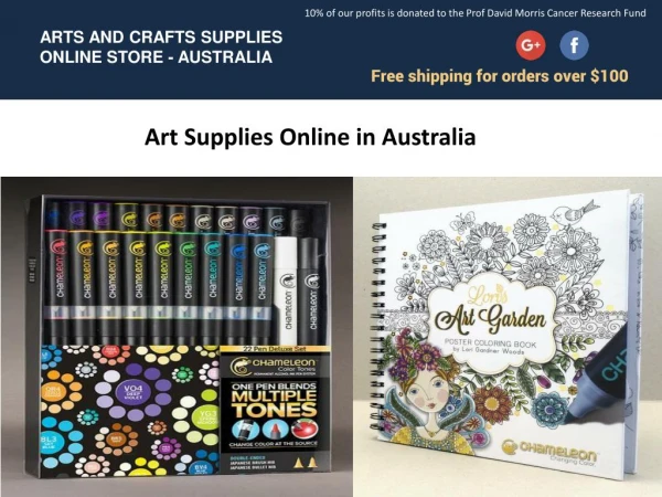 Art Supplies Online in Australia