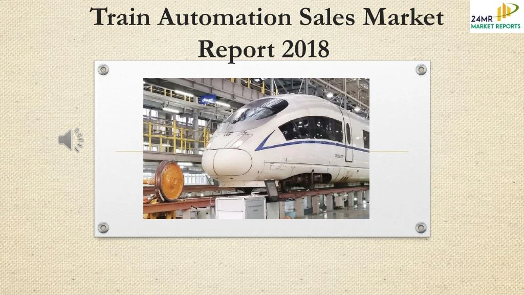 train automation sales market report 2018