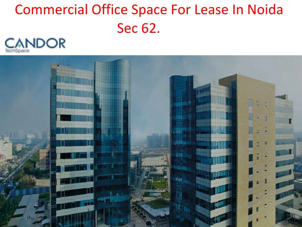 commercial office space for lease in noida sec 62
