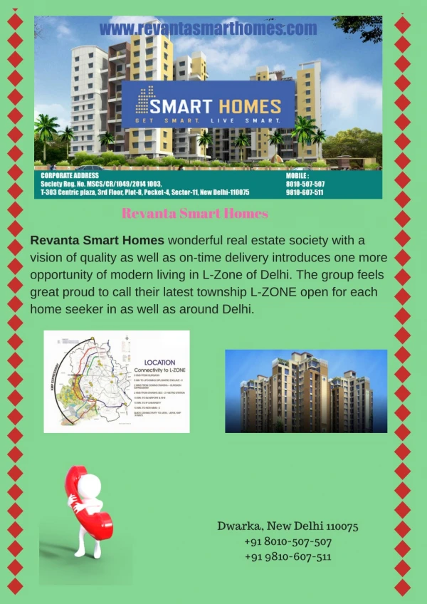 Dream Home Offered By the Revanta Smart Homes