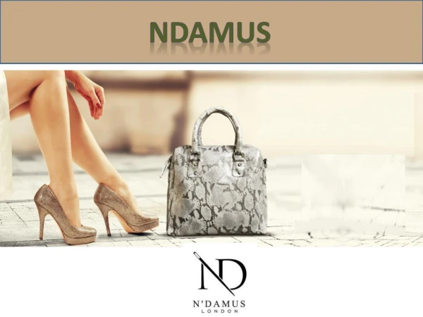 Handmade Luxury Leather Handbags & Accessories Online – N'Damus London
