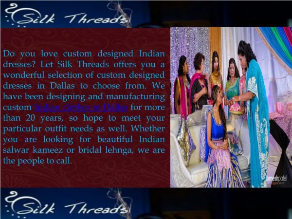 Indian Clothes Dallas