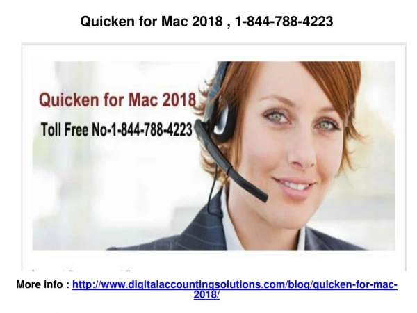 Quicken Performance Issues 1-844-788-4223