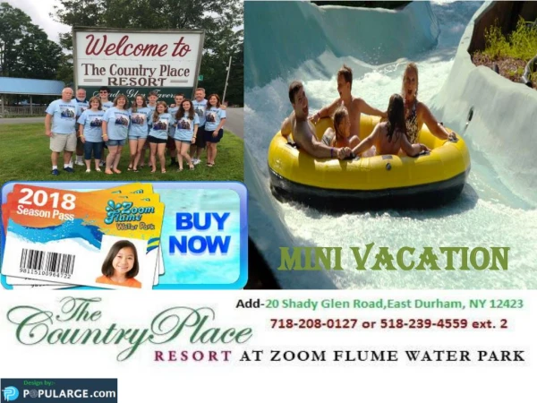 Join us to grab complete fun through our Mini Vacation program