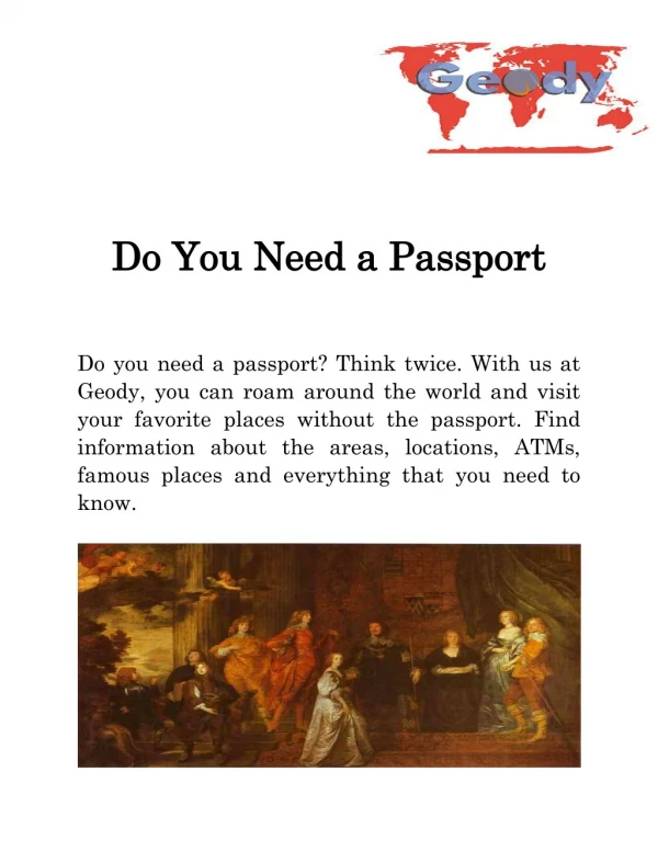 Do You Need a Passport